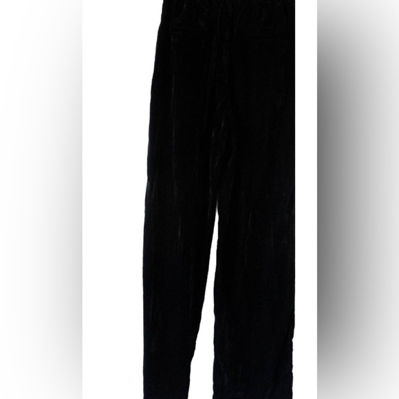 Leyden Velvet Wide Leg Pants Black NEW Women's XLarge - Picture 14 of 15